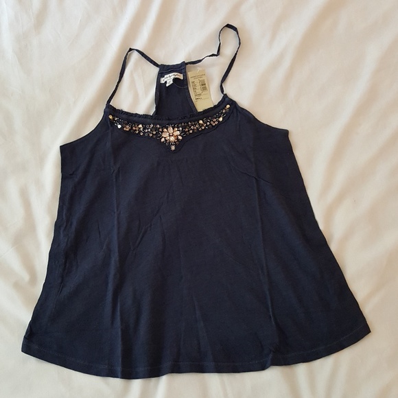American Eagle Outfitters Tops - Adorable AEO Blue Tank Size Small